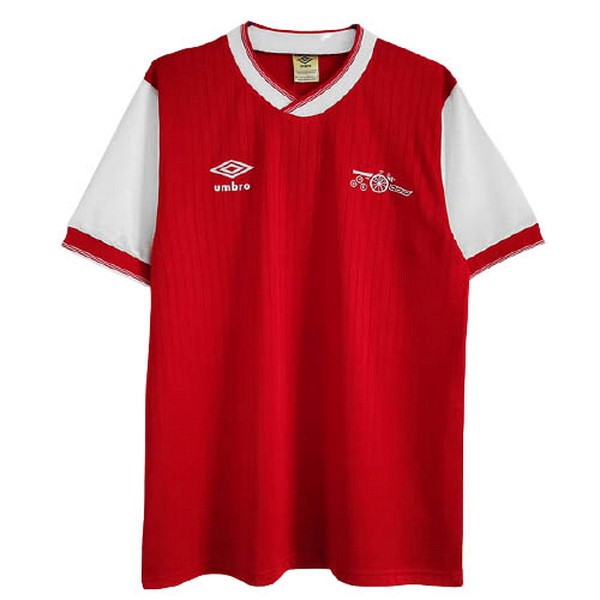 Heimtrikot Thailand Arsenal Retro 1983 1984 Rote Günstige Fußballtrikots